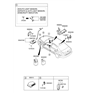 Diagram for Hyundai Body Control Module - 95400-3K215