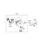 Diagram for Hyundai Cruise Control Switch - 96710-3K705-4N