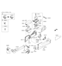 Diagram for Hyundai Armrest - 84660-2SBA0-RMK