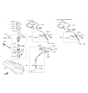 Diagram for Hyundai Fuel Filler Neck - 31036-2S500