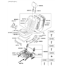 Diagram for Hyundai Santa Fe Seat Heater - 88190-2B000