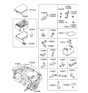 Diagram for Hyundai Fuse Box - 91210-2E000