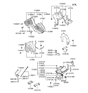 Diagram for Hyundai Accent Oil Filter - 26300-35502