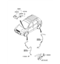 Diagram for Hyundai Fog Light - 92202-4R000