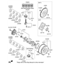 Diagram for Hyundai Crankshaft Pulley - 23123-2B720