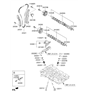 Diagram for Hyundai Exhaust Valve - 22212-2B010