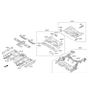 Diagram for Hyundai Floor Pan - 65520-2V101