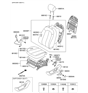 Diagram for Hyundai Seat Cover - 88160-2H100-HDB