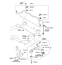 Diagram for Hyundai Ball Joint - 54530-3S000