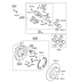 Diagram for Hyundai Brake Disc - 58411-3Q000
