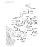 Diagram for Hyundai Exhaust Flange Gasket - 28521-2G700