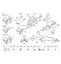 Diagram for Hyundai Armrest - 84660-3Q000-RY