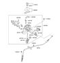Diagram for Hyundai Shift Cable - 46790-3Q200