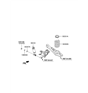 Diagram for Hyundai Shock Absorber - 55310-4Z100