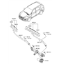 Diagram for Hyundai Wiper Blade - 98360-2W000