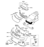 Diagram for Hyundai Fog Light - 92202-2S000