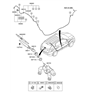 Diagram for Hyundai Wiper Blade - 98850-1H000