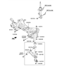 Diagram for Hyundai Front Cross-Member - 62400-2S000
