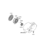 Diagram for Hyundai Clutch Fork - 41431-39260