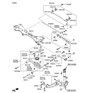Diagram for Hyundai Axle Beam Mount - 55275-3W000