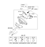 Diagram for Hyundai Steering Wheel - 56110-2S000-9P