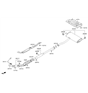 Diagram for Hyundai Exhaust Pipe - 28650-2S100