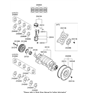 Diagram for Hyundai Crankshaft Pulley - 23124-23515