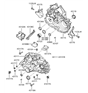 Diagram for Hyundai Transfer Case Seal - 43119-39900