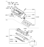 Diagram for Hyundai Oil Filler Cap - 26510-26600