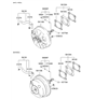 Diagram for Hyundai Brake Booster - 59110-2C620