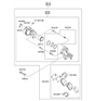Diagram for Hyundai Sonata Brake Pad Set - 58101-3KA01