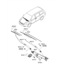 Diagram for Hyundai Wiper Motor - 98110-4D000