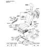 Diagram for Hyundai Armrest - 88900-4J030-KS6