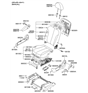 Diagram for Hyundai Armrest - 88901-4J030-KS6