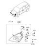 Diagram for Hyundai Light Socket - 92161-4D000