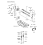 Diagram for Hyundai Timing Belt - 24312-22611