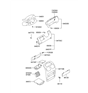 Diagram for Hyundai Steering Column Cover - 84850-25101-LT