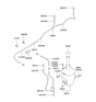 Diagram for Hyundai Windshield Washer Nozzle - 98630-25000