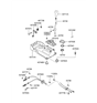 Diagram for Hyundai Shift Cable - 43794-25300