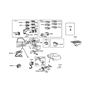 Diagram for Hyundai Brake Light Switch - 93810-21001