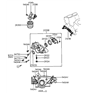 Diagram for Hyundai Accent Oil Filter - 26300-35056