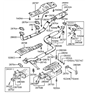 Diagram for Hyundai Catalytic Converter Gasket - 28764-36010