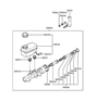 Diagram for Hyundai Master Cylinder Repair Kit - 58501-33B00