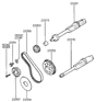 Diagram for Hyundai Timing Belt - 23356-33160