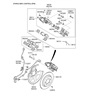 Diagram for Hyundai Brake Caliper Bracket - 58310-C1A50