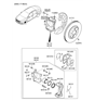 Diagram for Hyundai Brake Pad Set - 58101-C2A10