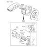 Diagram for Hyundai Sonata Brake Pad Set - 58101-D4A10