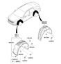 Diagram for Hyundai Wheelhouse - 86812-C2000