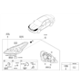 Diagram for Hyundai Hid Bulb Ballast - 92190-3V000