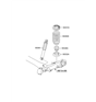 Diagram for Hyundai Coil Springs - 55330-3X250